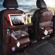 PU Leather Car Seat Organizer