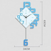 Personalized Wooden Digital Wall Clock