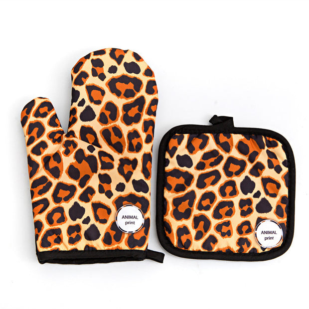 Thick Heat-Resistant Oven Gloves