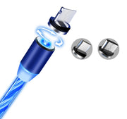 Magnetic Flowing Light Charging Cable