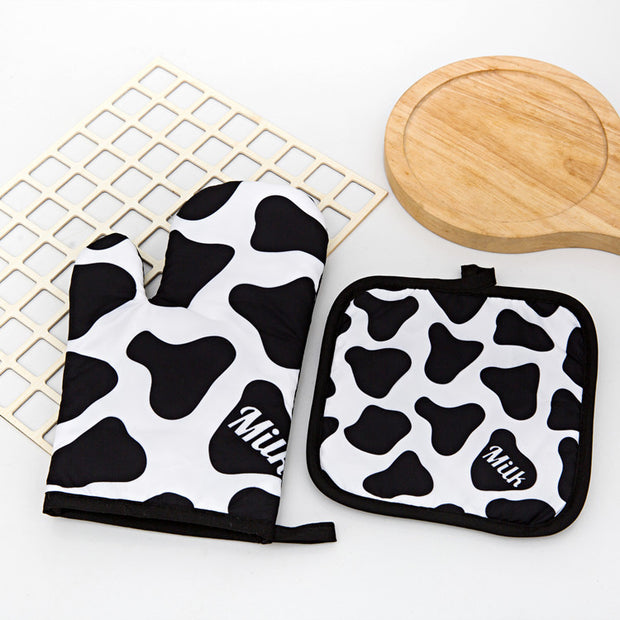 Thick Heat-Resistant Oven Gloves