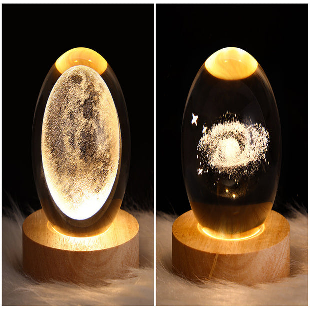Galaxy Crystal Ball Night Light