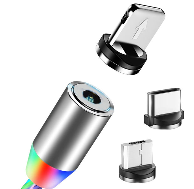 Magnetic Flowing Light Charging Cable