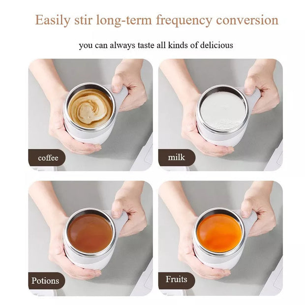 Electric Self-Stirring Coffee Cup