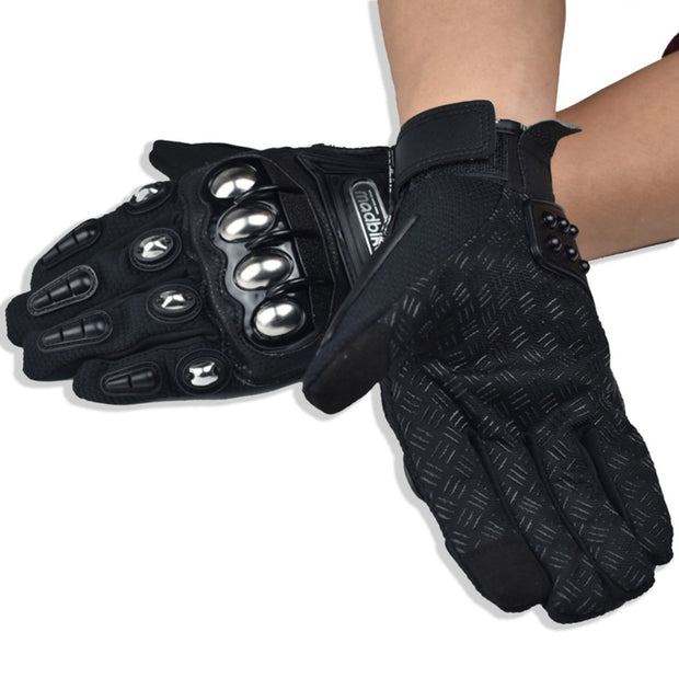 Alloy Protective Motorcycle Gloves