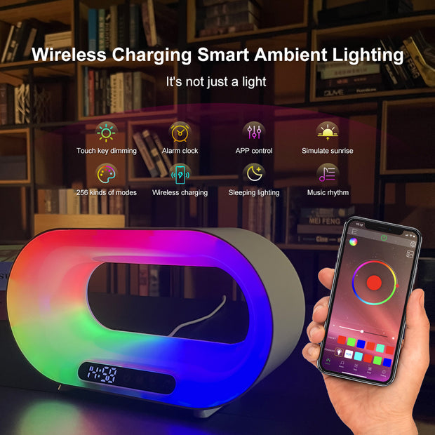 Smart LED Desk Lamp & Alarm Clock
