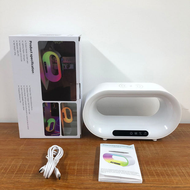Smart LED Desk Lamp & Alarm Clock