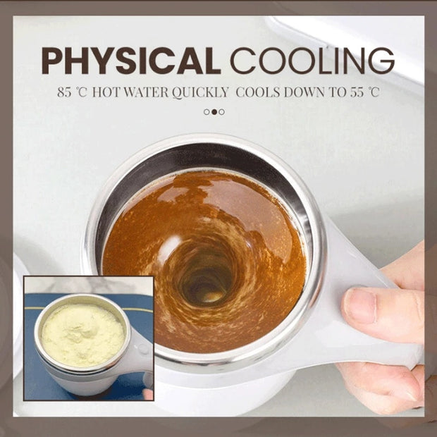 Electric Self-Stirring Coffee Cup