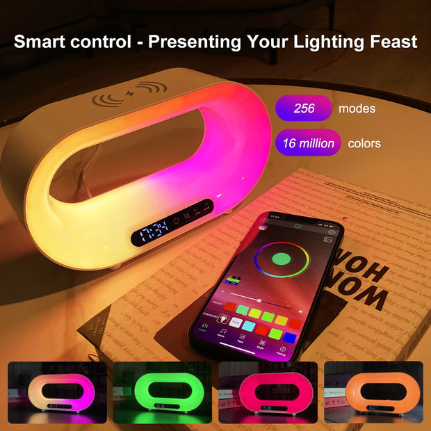 Smart LED Desk Lamp & Alarm Clock