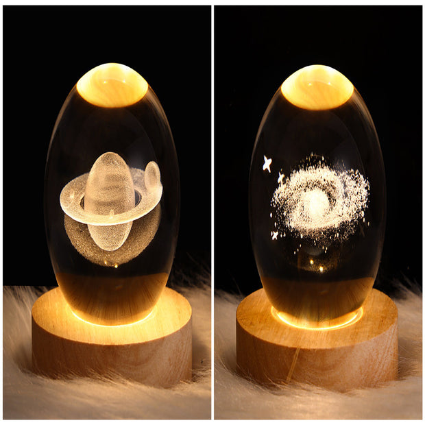 Galaxy Crystal Ball Night Light