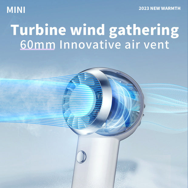 Mini USB Rechargeable Turbo Fan